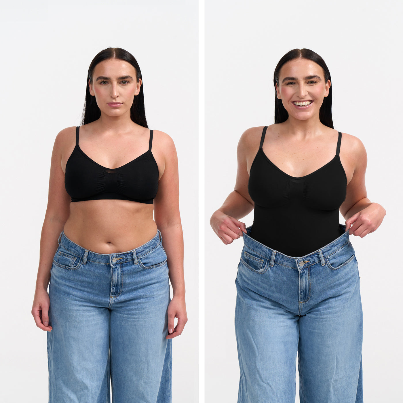 Bodysuit beeldhouwen shapewear met slip