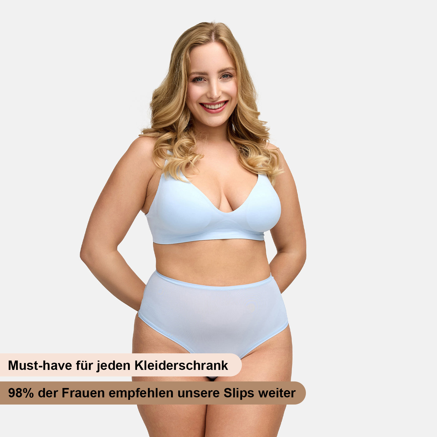 String met hoge taille | 3-pack