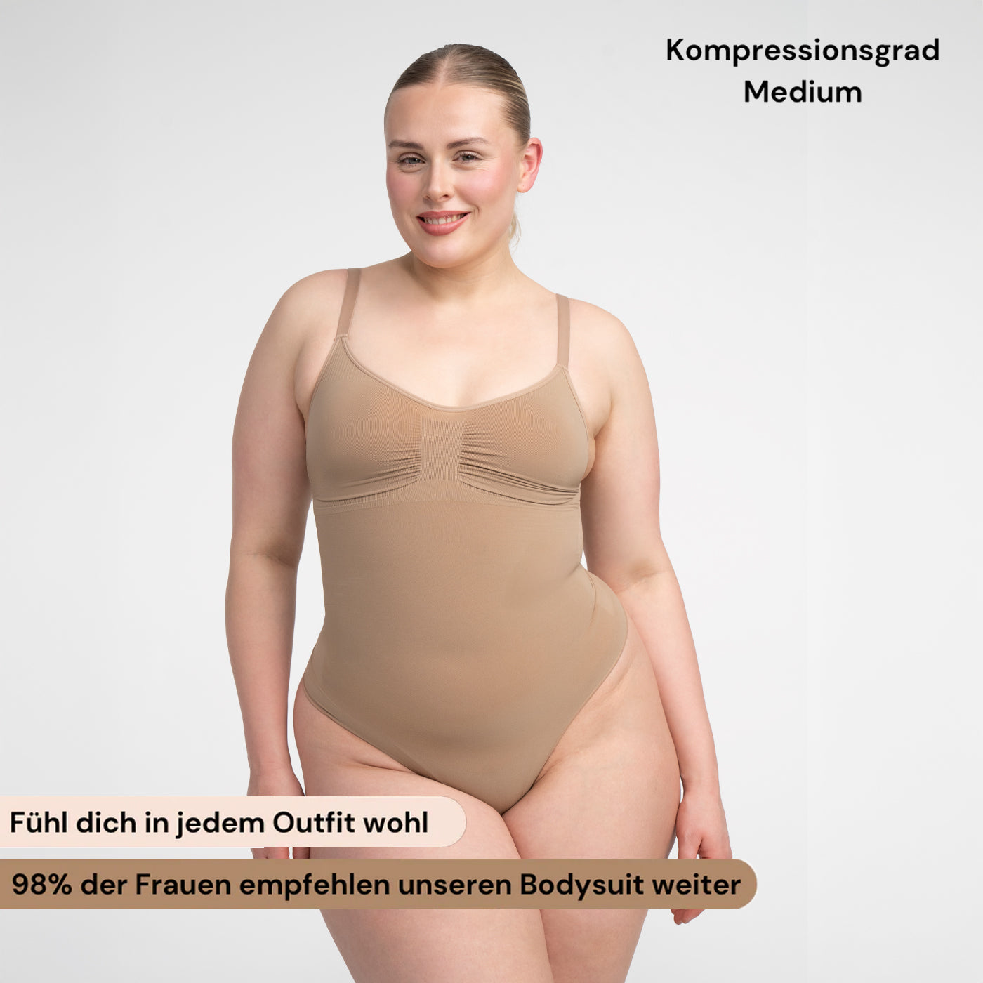 Bodysuit Sculpting Shapewear mit String - Secret Sales