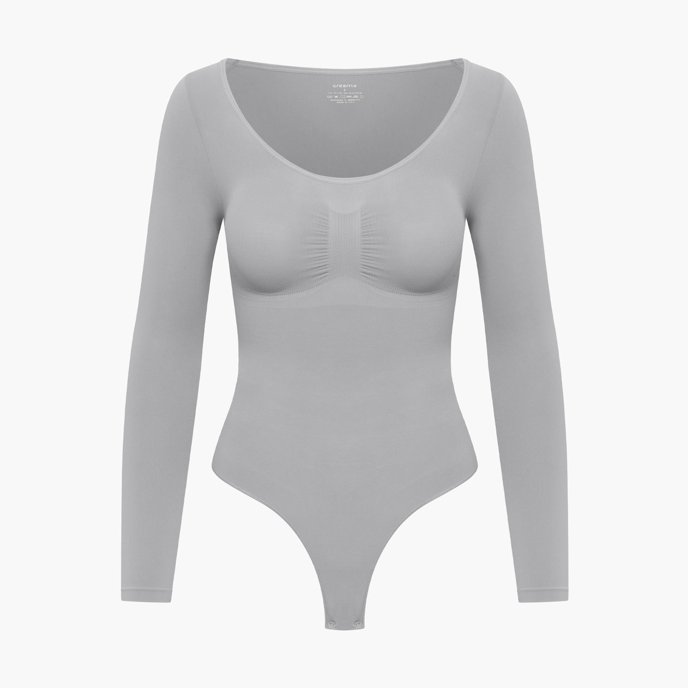 Comfort Bodysuit Sculpting Shapewear Longsleeve mit String - Secret Sales