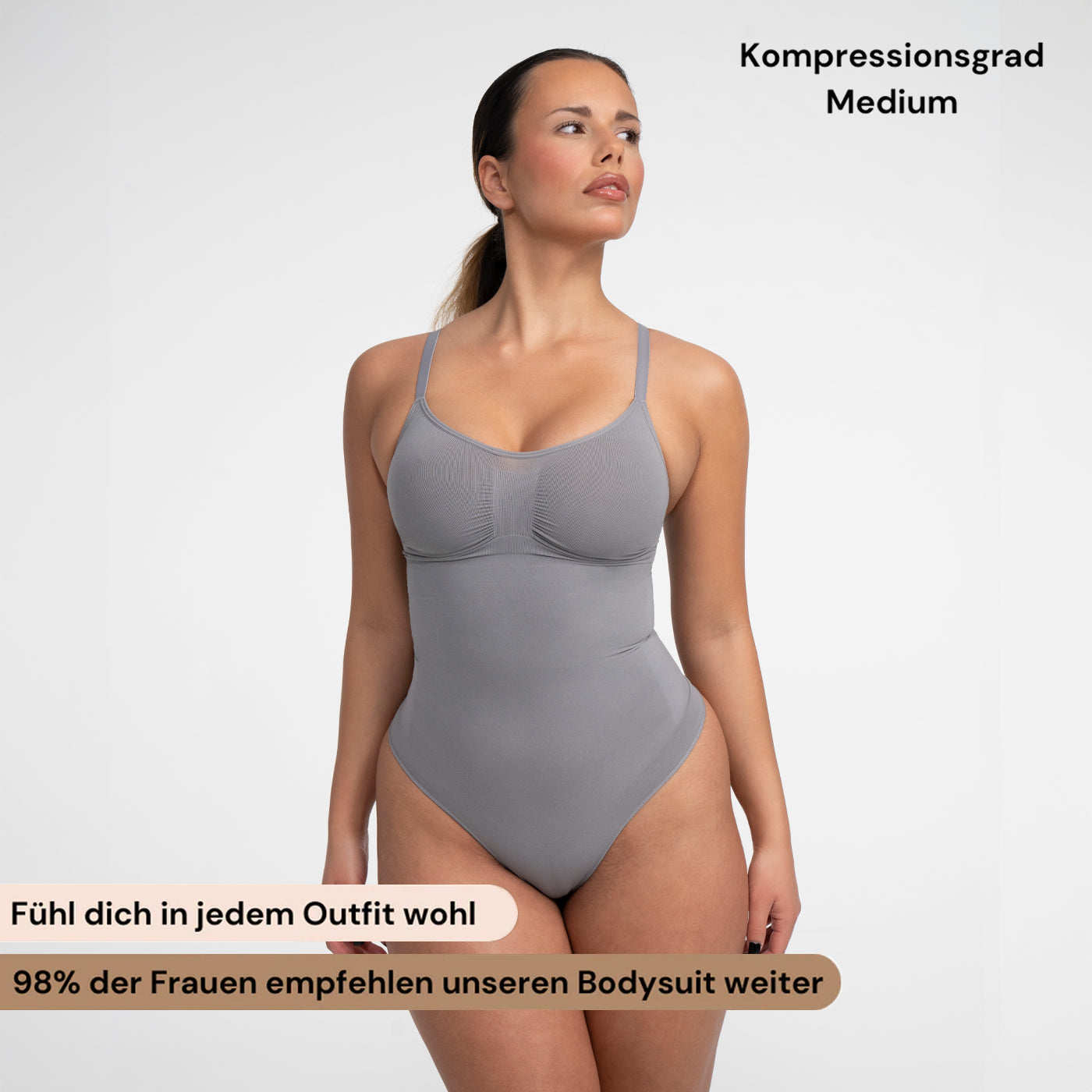 Bodysuit Sculpting Shapewear mit String - Secret Sales