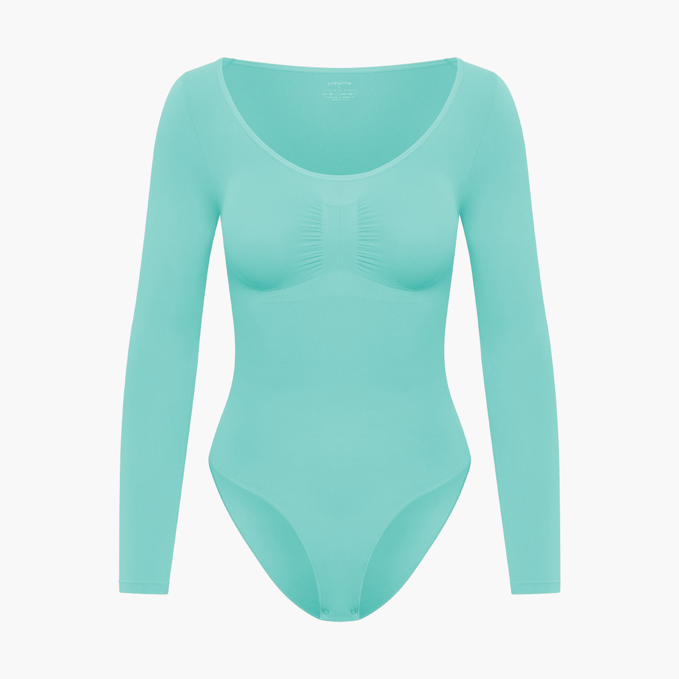 Bodysuit beeldhouwen shapewear longsleeve met slip