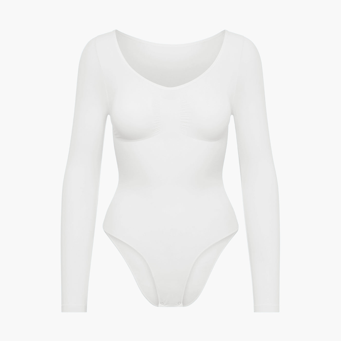 Bodysuit beeldhouwen shapewear longsleeve met slip