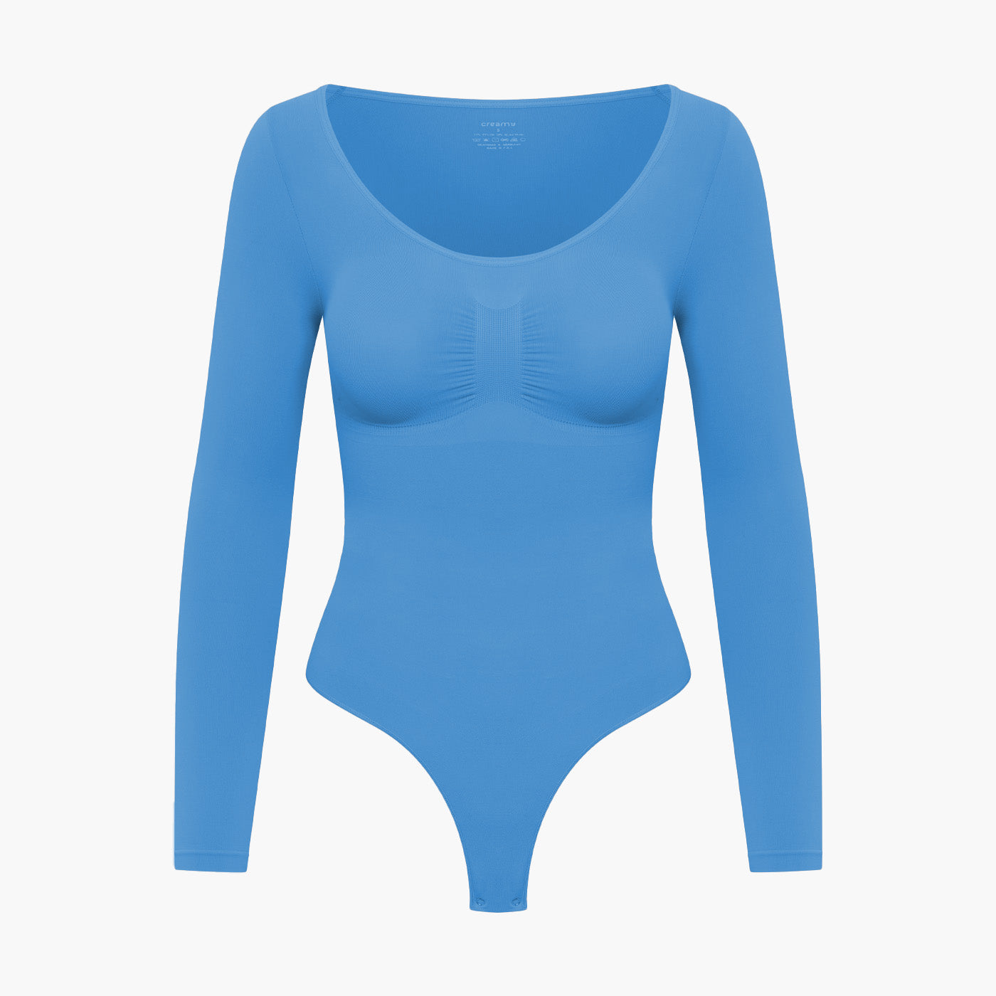 Bodysuit beeldhouwen shapewear longsleeve met snaar