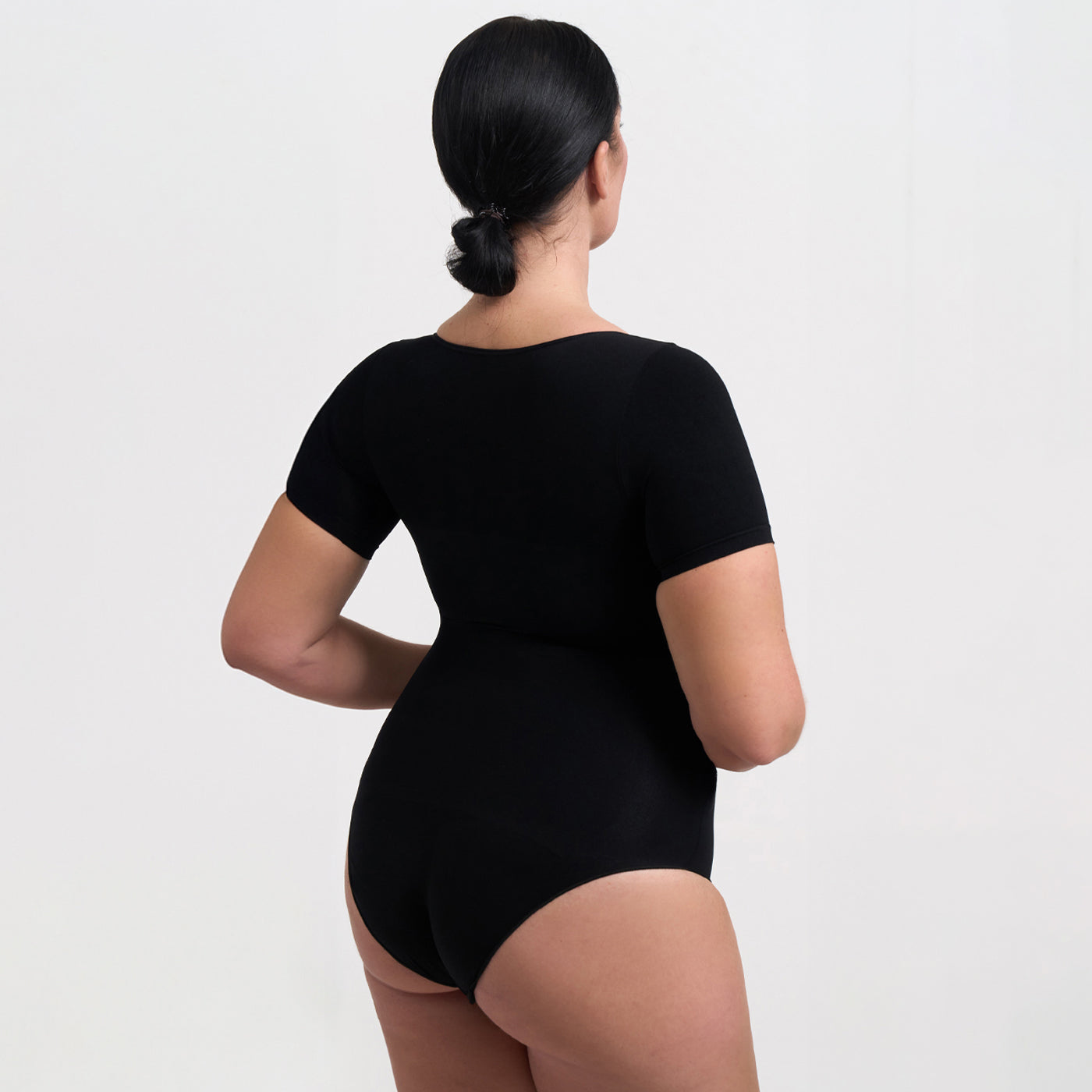 T-shirt bodysuit beelden shapewear met slip