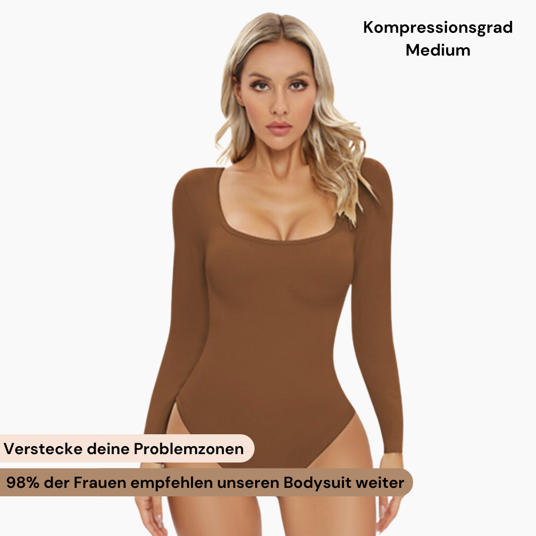 Body met lange mouwen Sculpting Shapewear