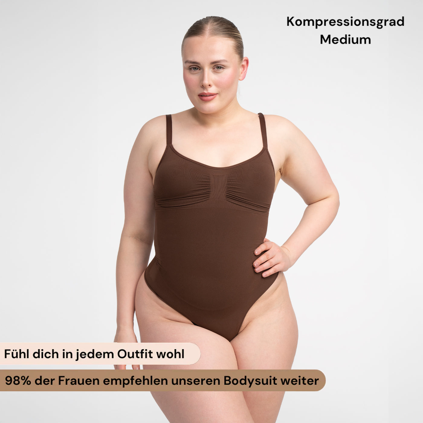 Bodysuit Sculpting Shapewear mit String - Secret Sales