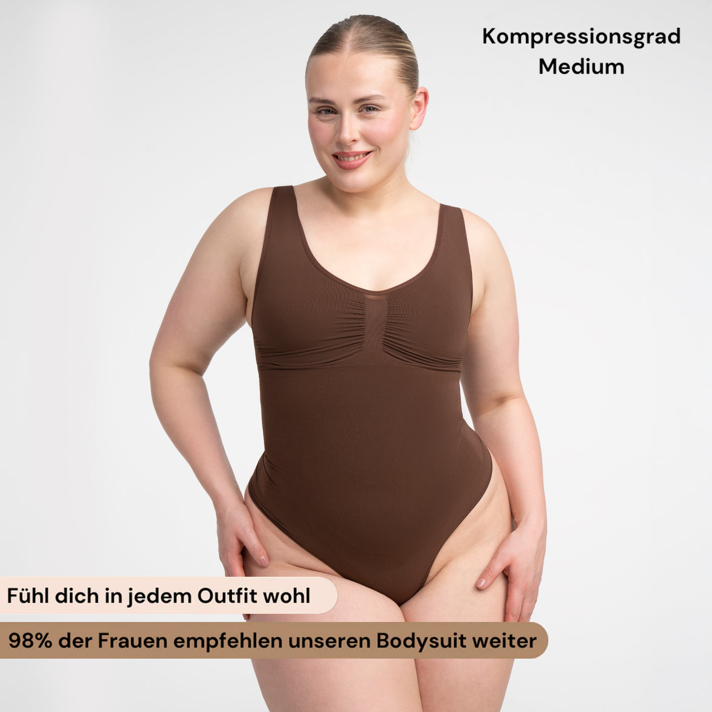 Comfort Tank Bodysuit Sculpting Shapewear mit String - Secret Sales