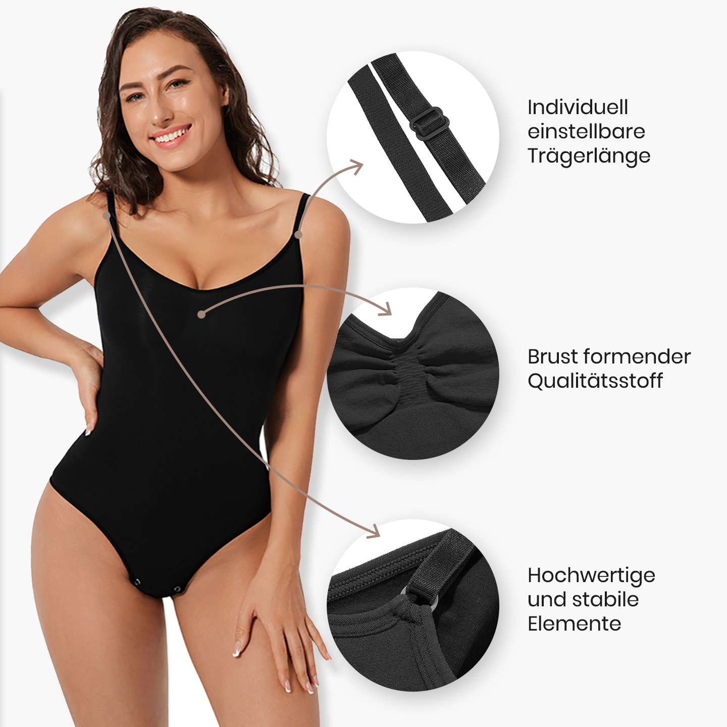 Bodysuit Sculpting Shapewear - Light Shape