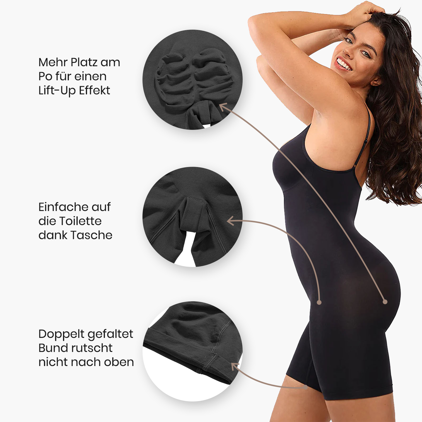 Bodysuit Sculpting mit Hose Shapewear - Light Shape