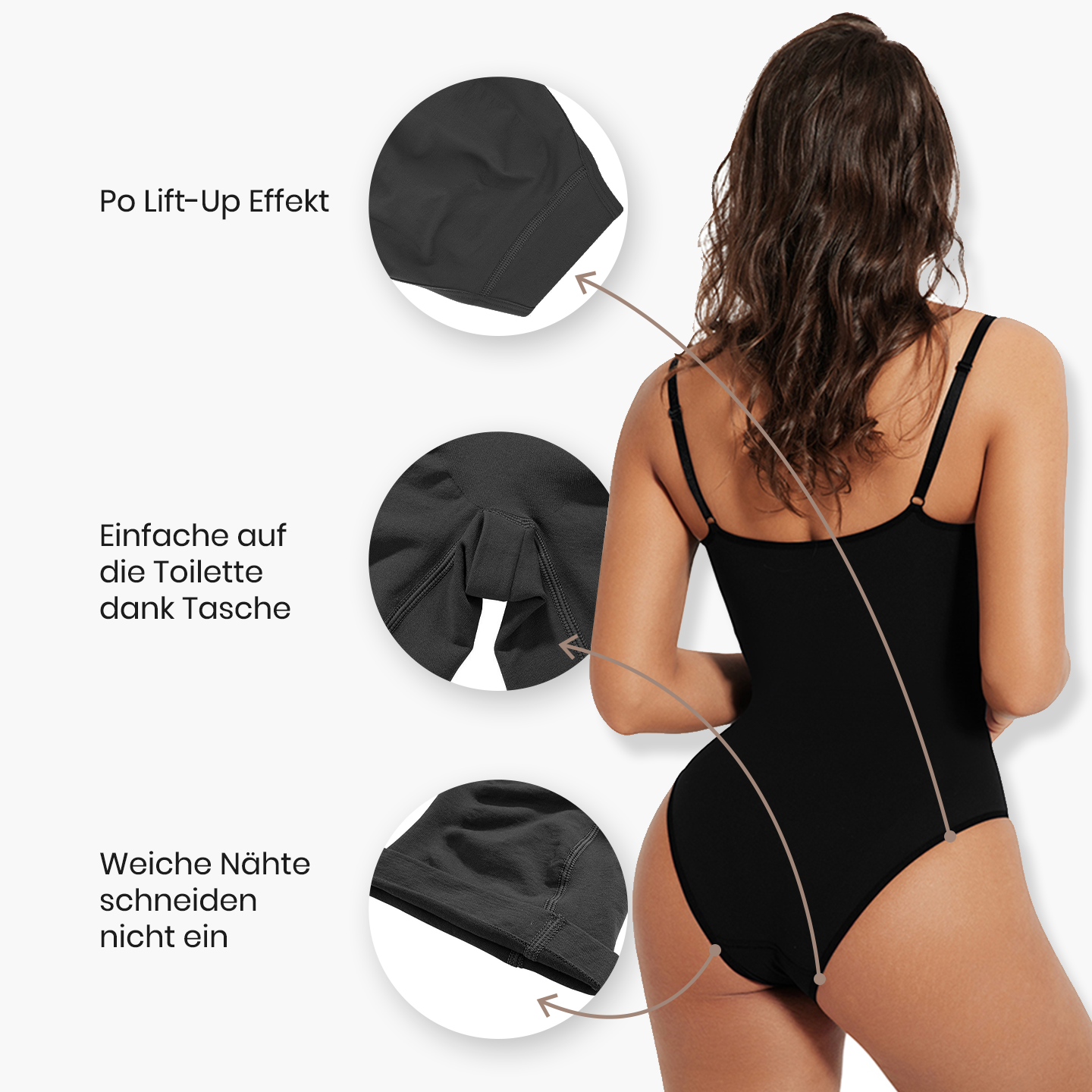 Bodysuit Sculpting Shapewear - Light Shape